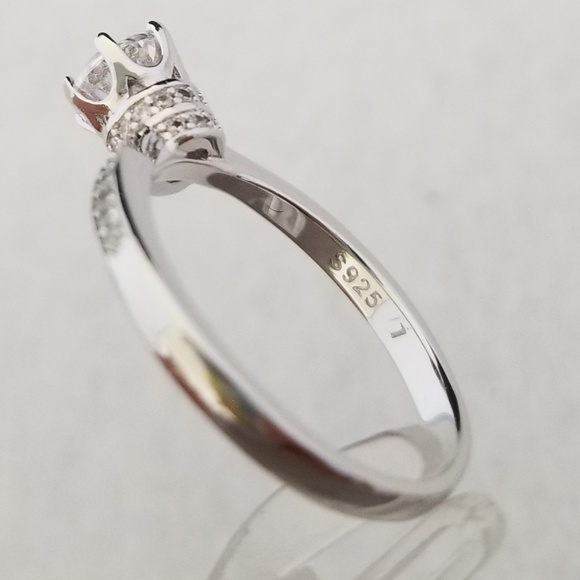 Sterling 1.25ct TW Solitaire - Picture 6 of 8